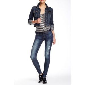 JUST USA Destroy Skinny Jean- Size 1 (US 25)